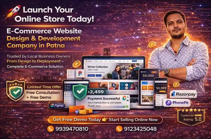 E-Commerce Website Design & Development Company in Patna