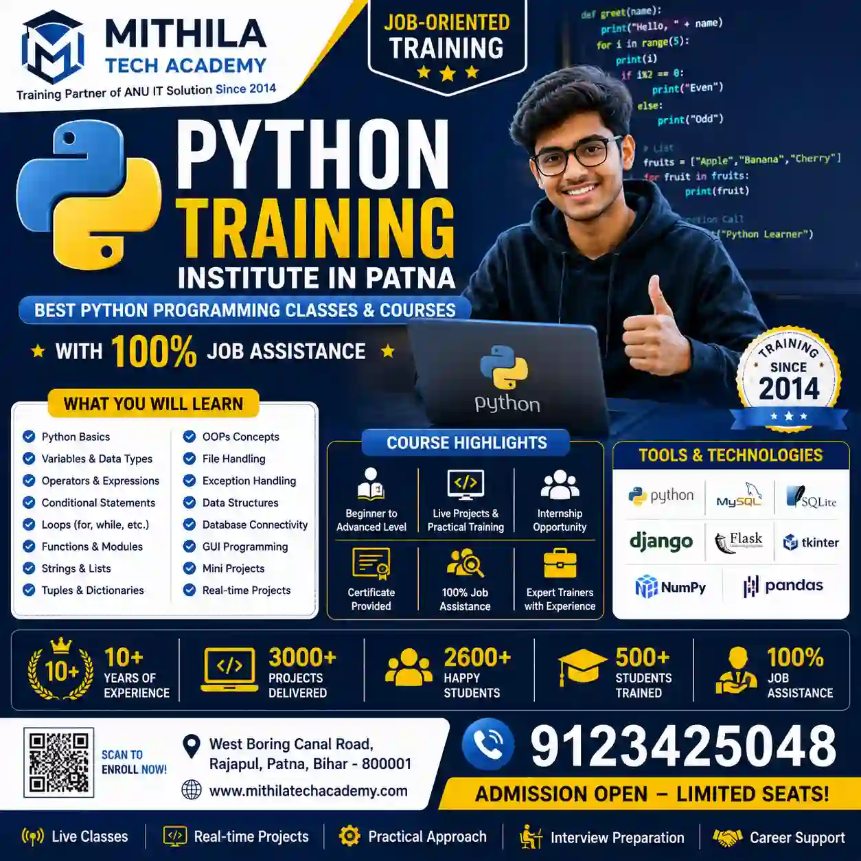 Python Training Institute in Patna