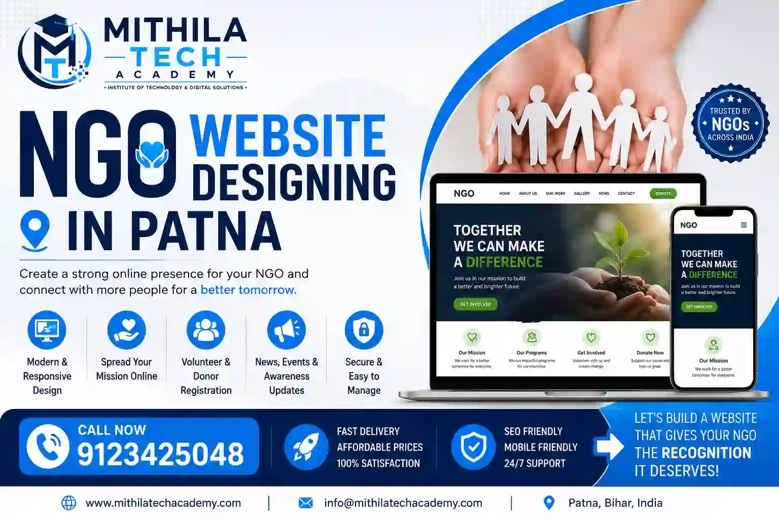 Website Design for NGOs in Patna