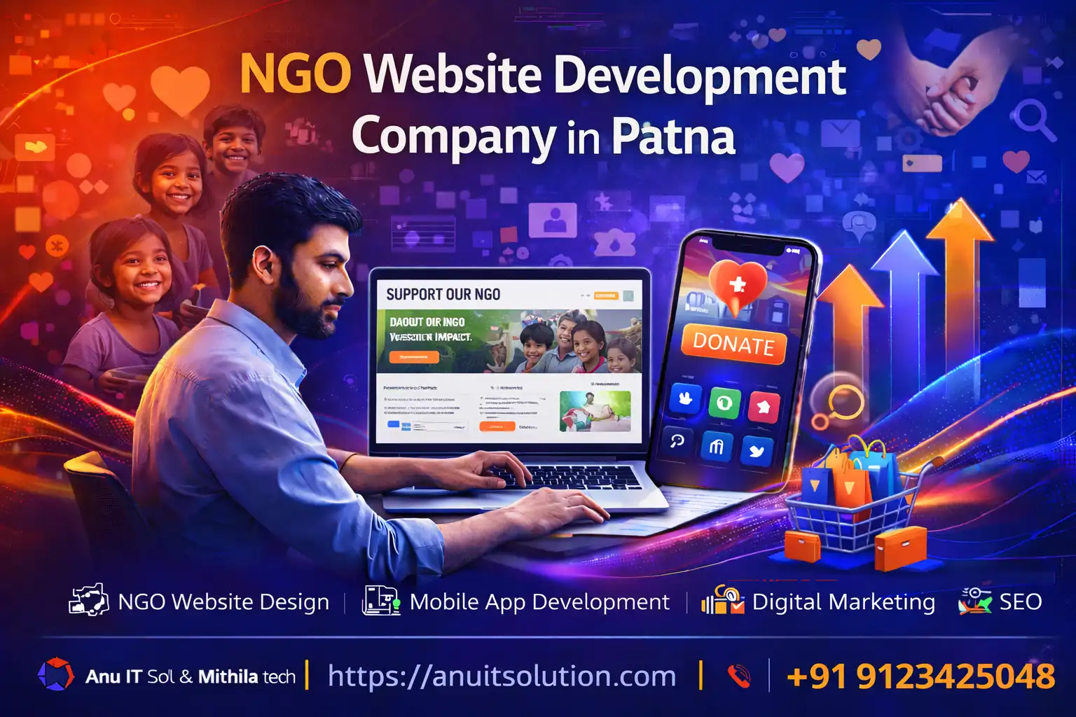 Ngo Website Design & Development Company in Patna